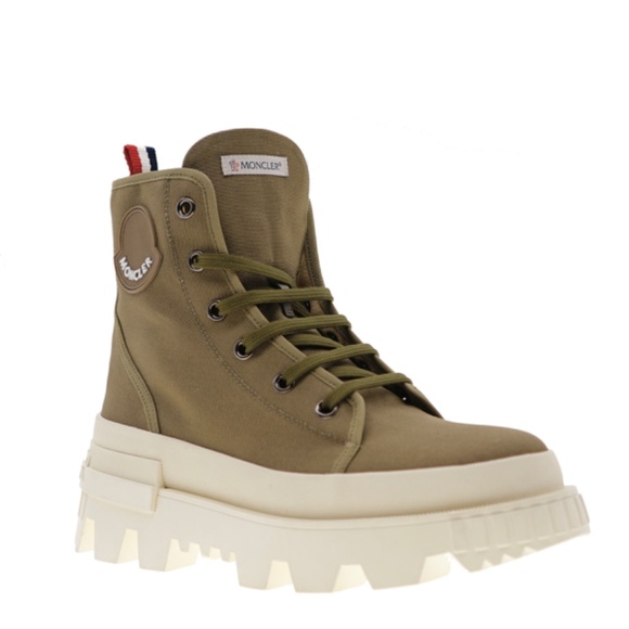 Moncler  Desertyx Combat Military Boots Size 43 / 10 US New - Picture 2 of 7